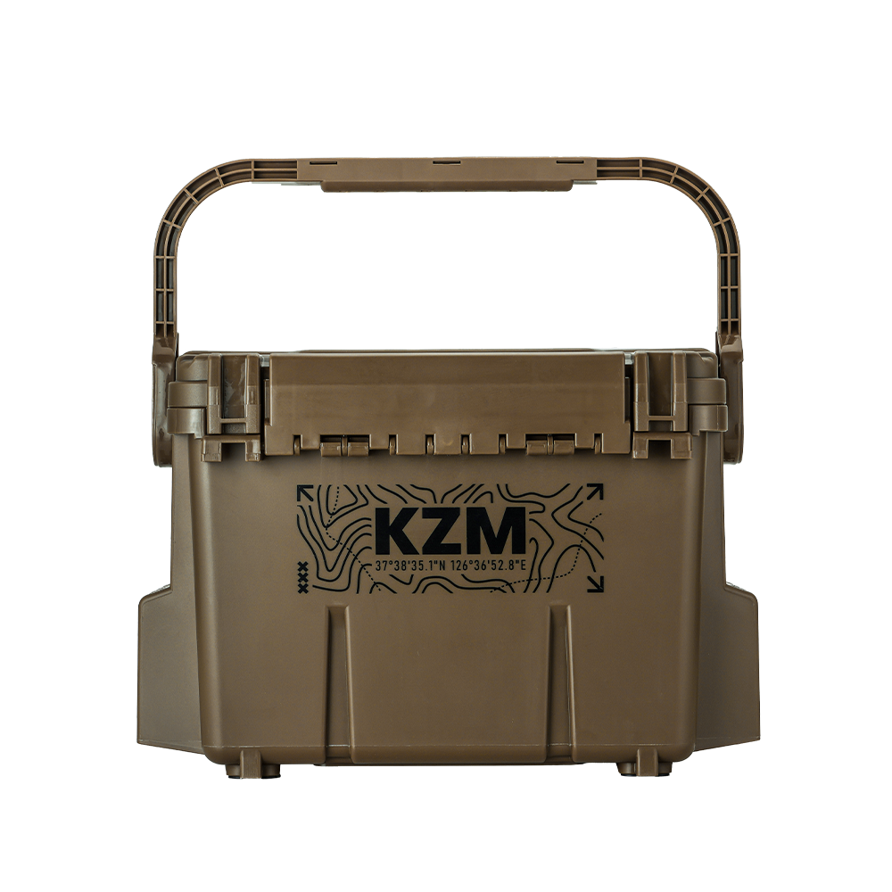 카즈미 스택쿨러 아이스박스 36리터 메이호 태클박스 스텍쿨러 호환 결합제품 블랙