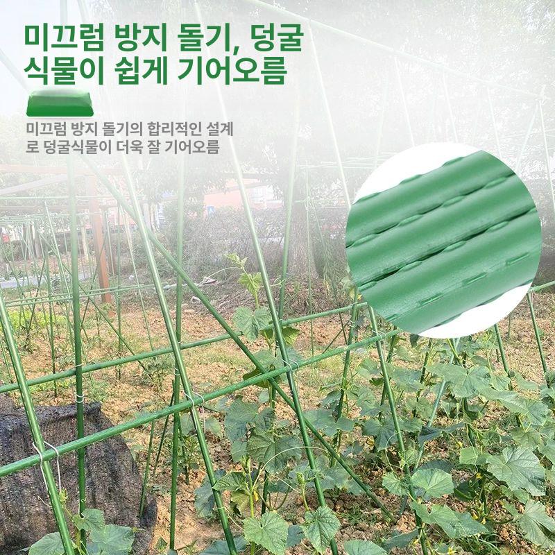 텃밭용 고추망 절화망 그물 격자망 고추유인망 화훼네트 직경 20mm 90cm 10개 10개 중간 - 상세 이미지 5