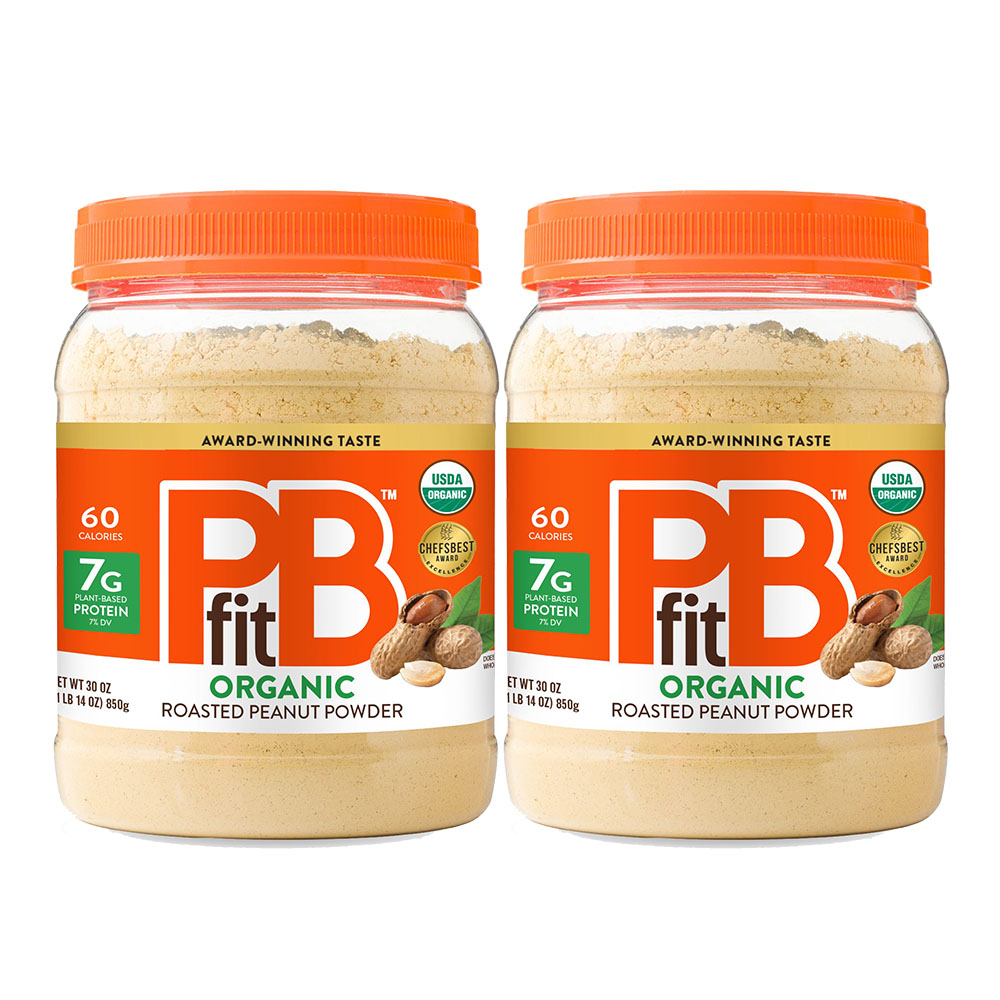 피비핏 땅콩버터 오가닉 파우더 850g+850g 피넛버터 가루 분말 땅콩잼 - 상품 이미지