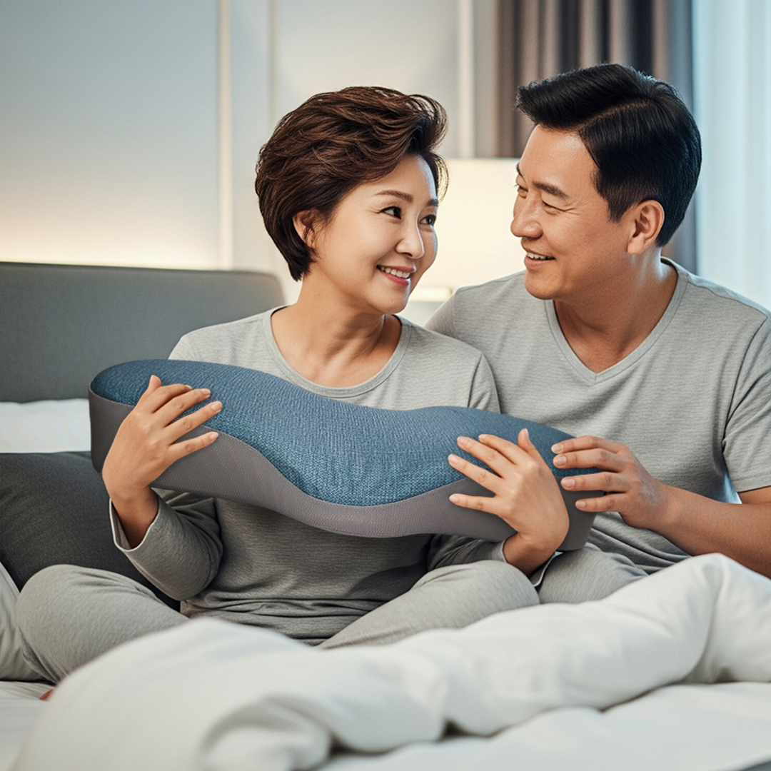 어싱 베개 불면증완화 경추배게 메모리폼 접지 - 상세 이미지 3