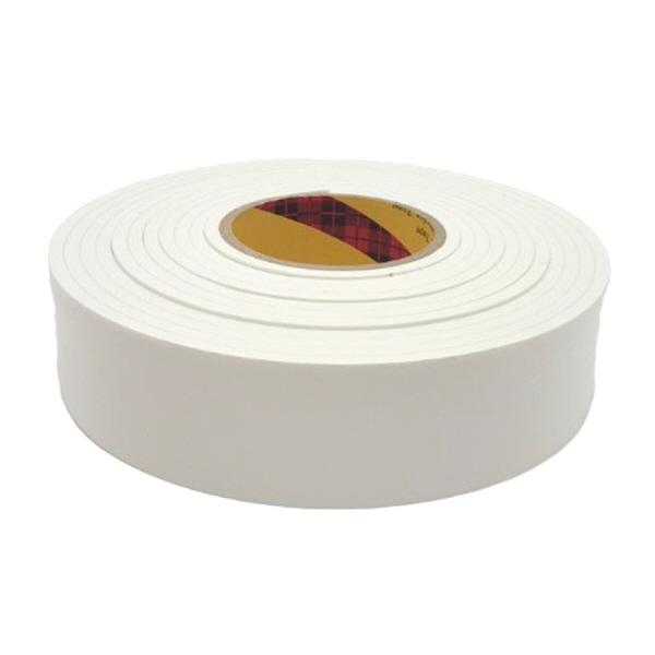 태영 EVA 백색 두꺼운 폼 스폰지 양면 테이프 5T x 50mm x 5M - 상품 이미지