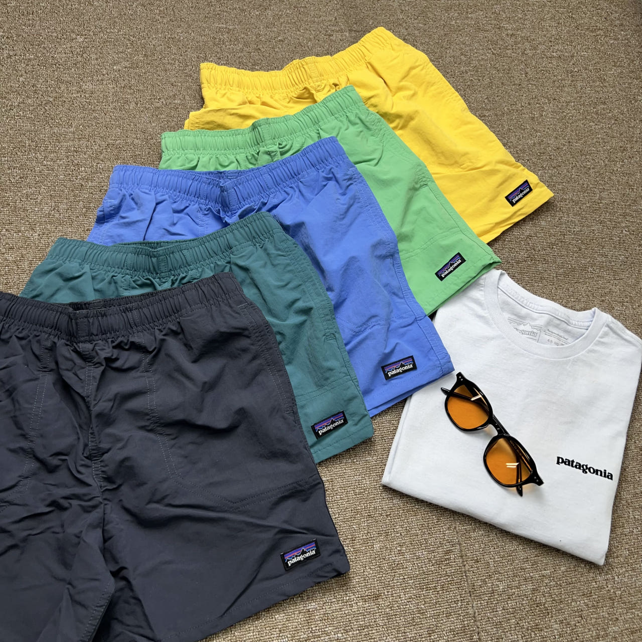 국내매장판 파타고니아 반바지 배기스 팬츠 수영복 나일론 쇼츠 - 상품 이미지