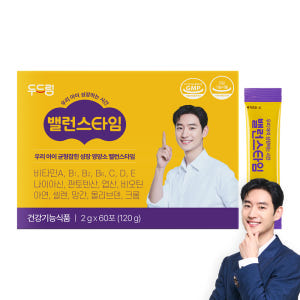 키즈 종합비타민 밸런스타임 60포 이미지