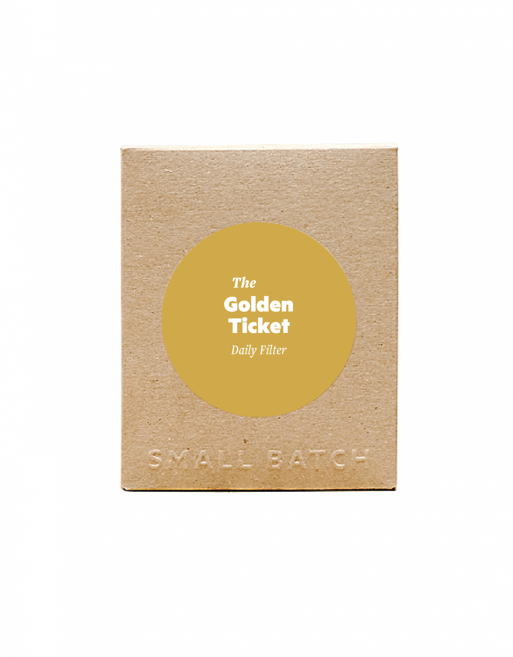 스몰배치 필터커피 SMALL BATCH Golden-Ticket Filter 250g - 상품 이미지