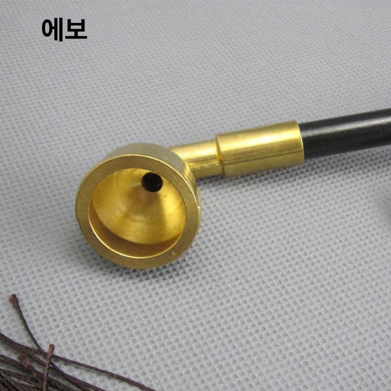 옛날식 수제 파이프 대형 용봉관 건담배 담뱃대 곰방대 총길이 30cm-C형 필터 다용도 - 상세 이미지 3