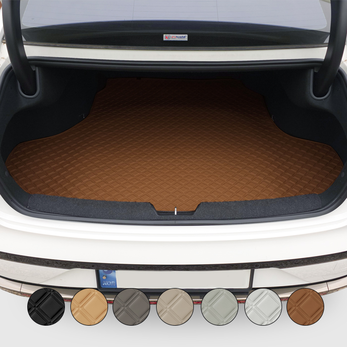 카프트 승용차 트렁크매트 프리미엄 가죽 차박