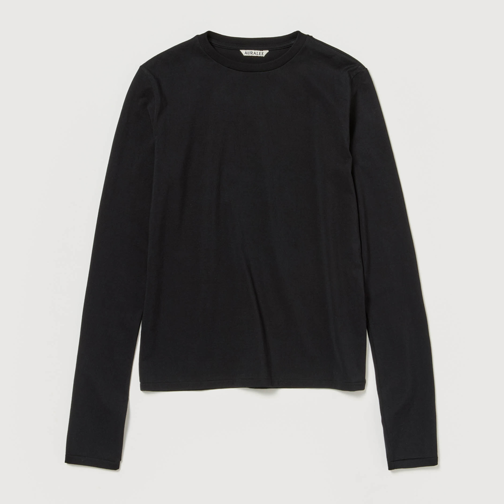 오라리 우먼즈 긴팔티 HIGH TWIST COTTON JERSEY L/S TEE 25FW - 상세 이미지 3