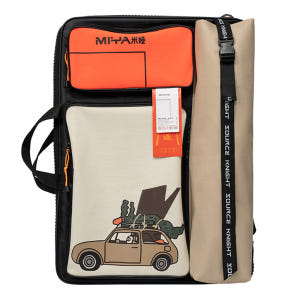 미야 화구가방 4절 미술가방 아트백 어반 스케치 캔버스 실사용 후기 | 효과 있을까? - 상품 이미지 4