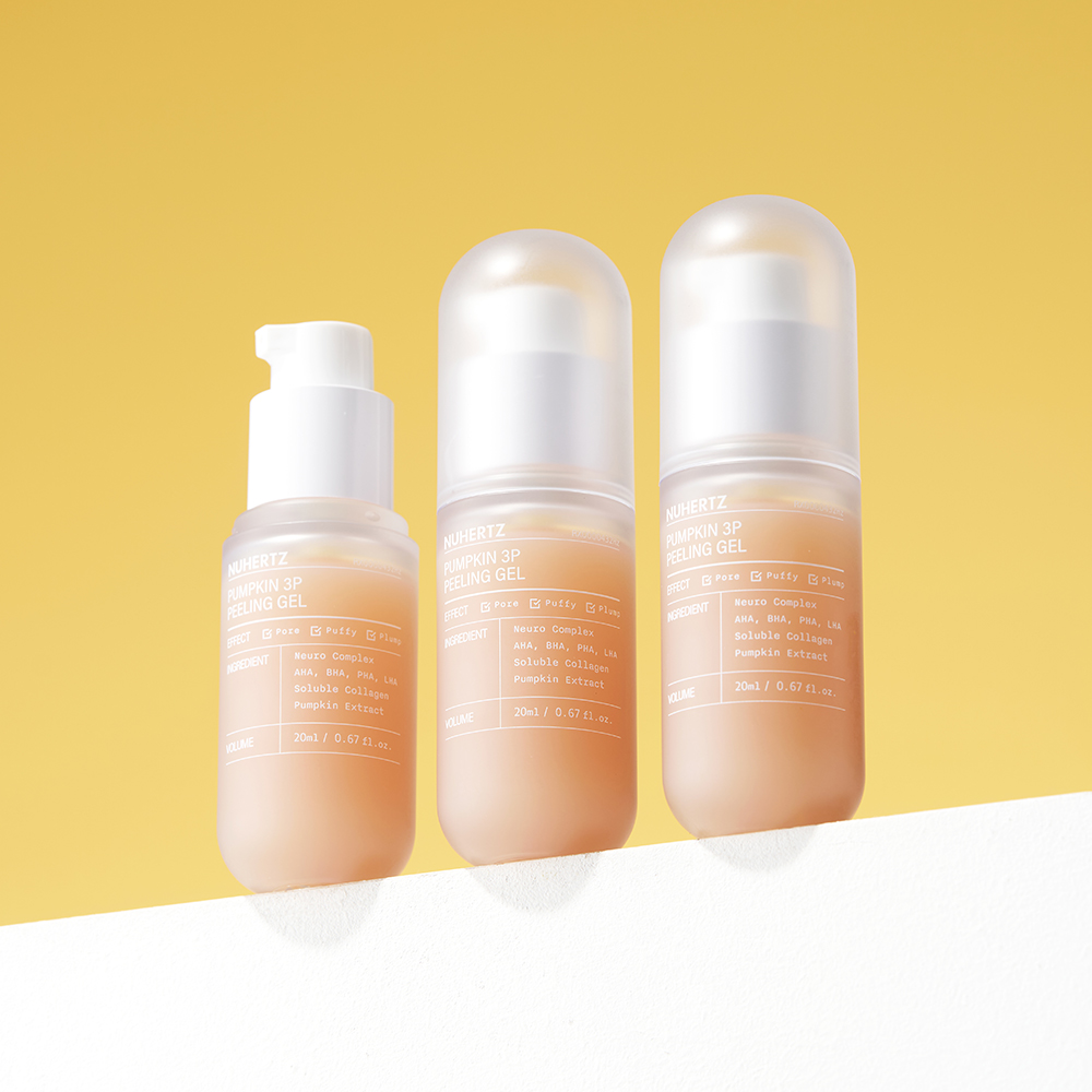 누헤르츠(NUHERTZ) 호박 펌킨 3P 붓기 블랙헤드 케어 필링젤 20ml 이미지 6