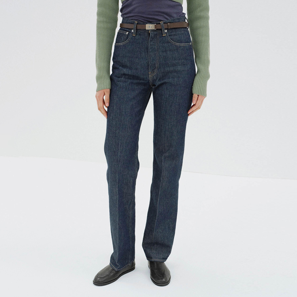 오라리 우먼즈 바지 HARD TWIST DENIM 5P PANTS 25FW - 상품 이미지