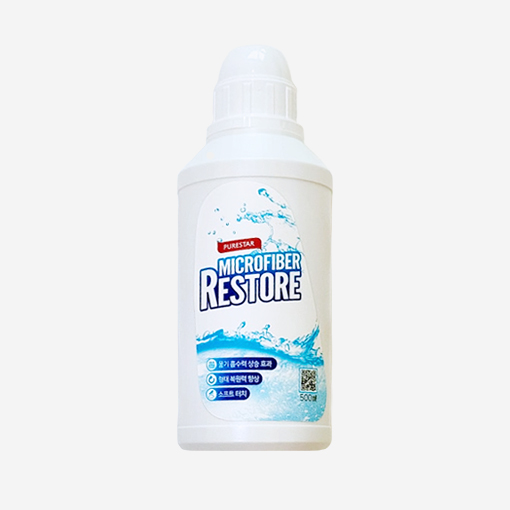 퓨어스타 마이크로파이버 리스토어 타월세정제 500ml - 상품 이미지