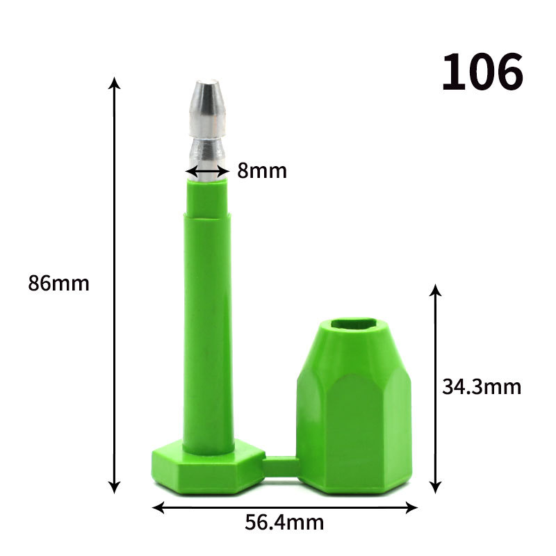 대용량 컨테이너씰 100개 화물 보안 볼트 컨테이너 봉인씰 도난방지택 601 (100개) - 상세 이미지 3