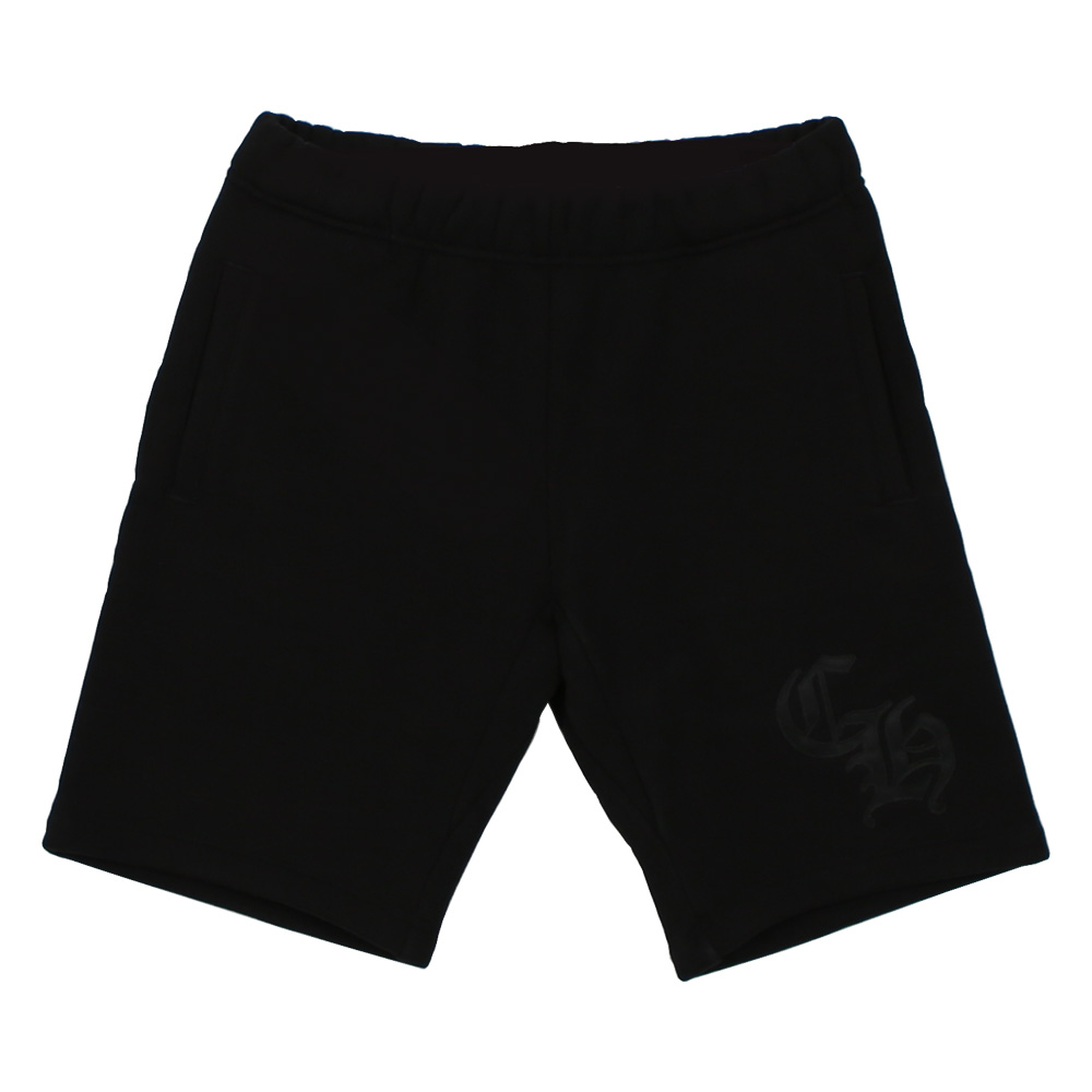 크롬하츠 CH 스웻쇼츠 반바지 블랙 - 상품 이미지