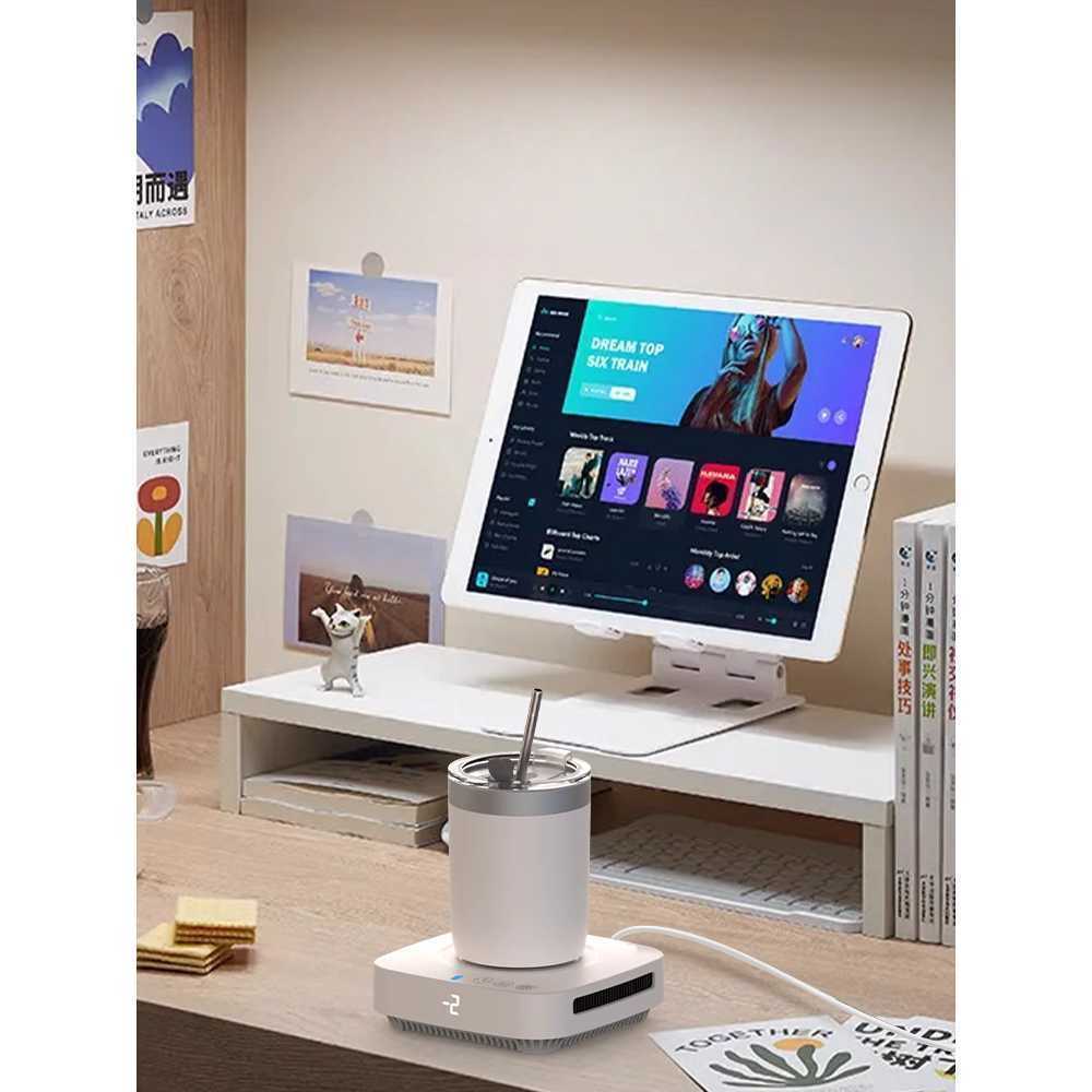 컵 냉각기 빠른 음료 냉각 USB 전원 개인용 쿨링기기 화이트 (2단 가열) - 상세 이미지 3