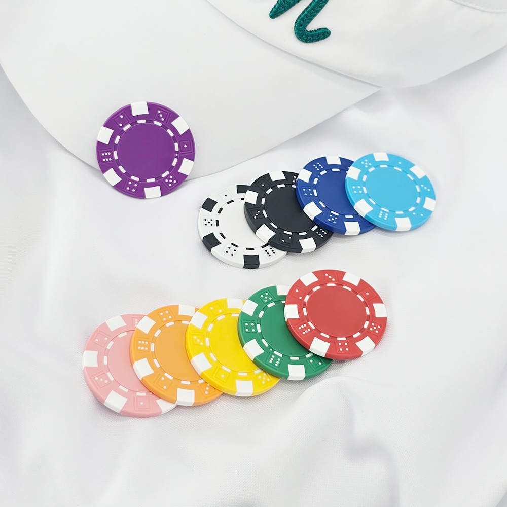 카지노칩 골프 볼마커 자석 골프 볼마크 제품 이미지