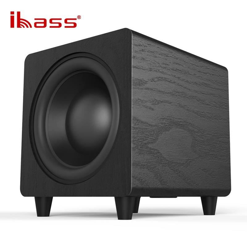 ibass 서브우퍼 액티브 스피커 M10D 10인치 블랙 흑목 - 상세 이미지 2