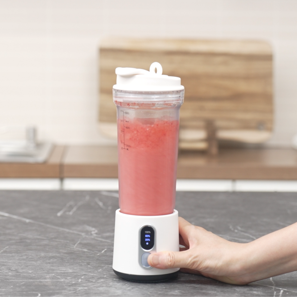 루카 미니믹서기 휴대용 블렌더 500ml 스무디 이유식 캠핑 주방