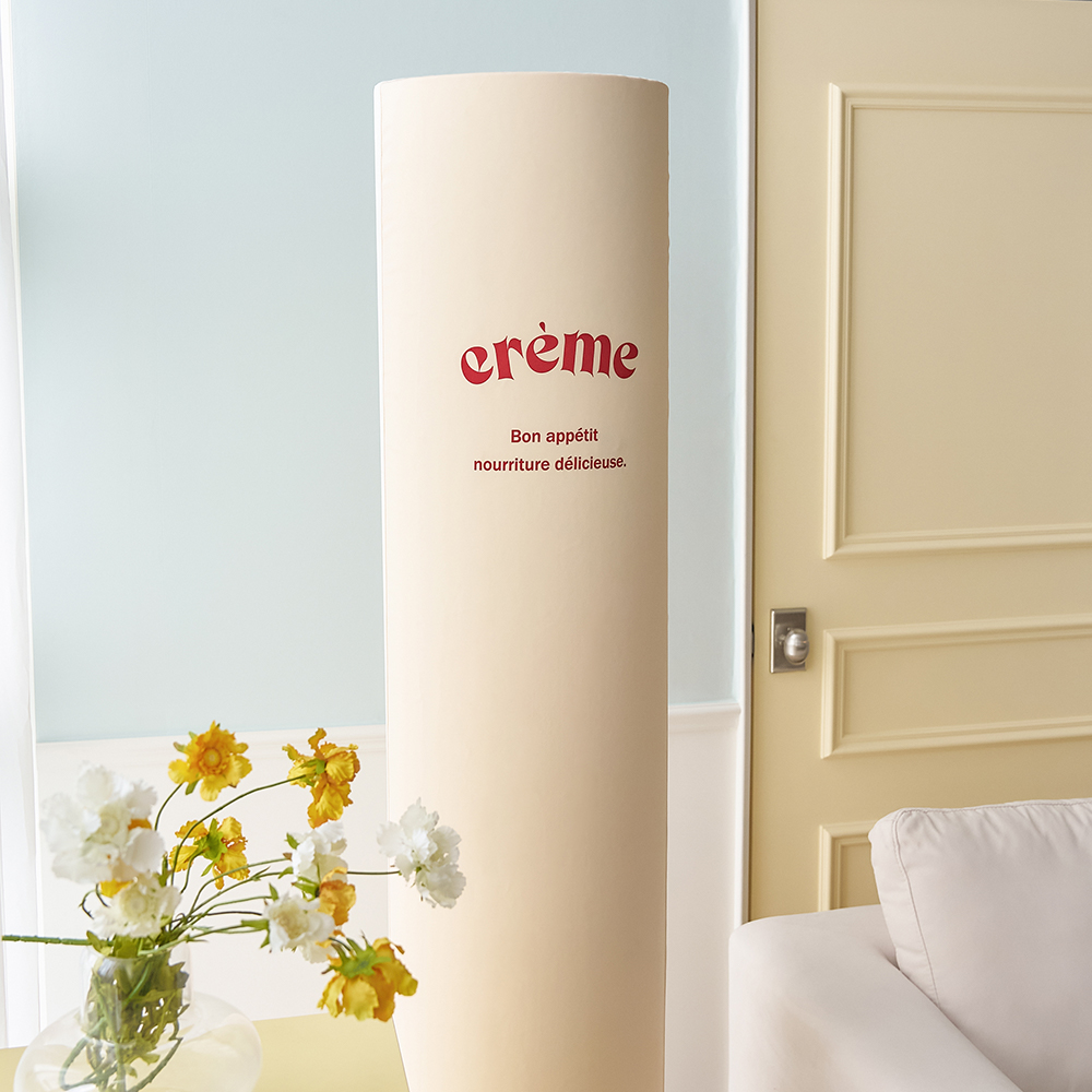 투인원 에어컨커버 에어스판 버터크림 가리개 스탠드 원형일반 벽걸이 SS 세트