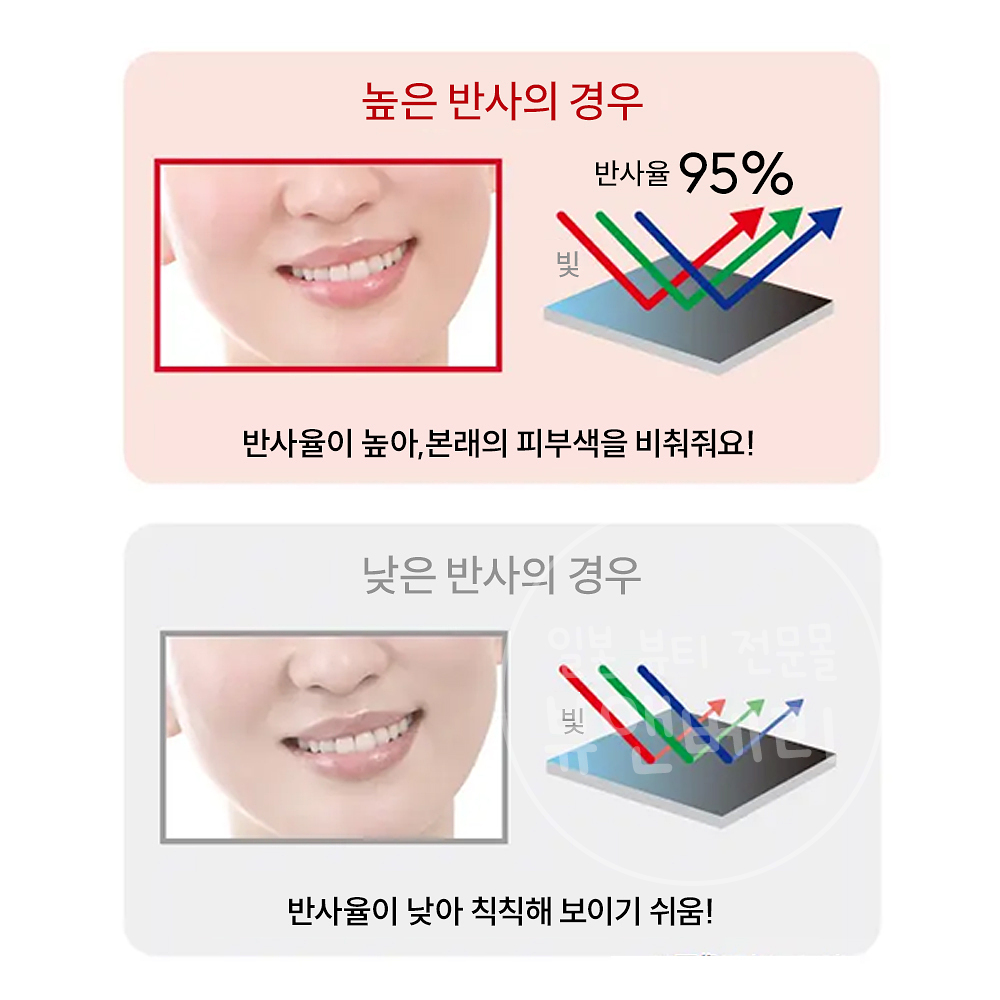 로지로사 거울 리얼룩 미러 미니 퍼플 - 상세 이미지 3