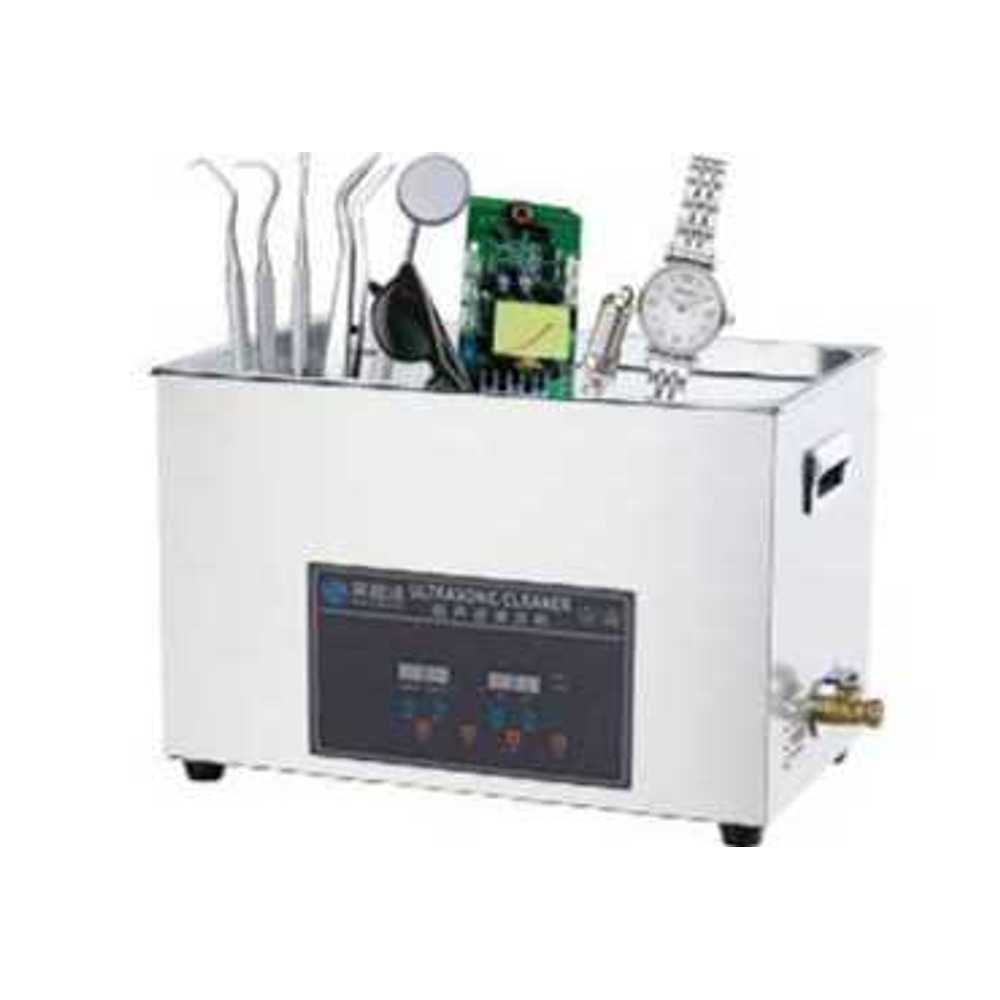 초음파 진동 세척기 부품 보석 시계용 탁상형 세정기 10L(360W/6진동자) - 상세 이미지 4