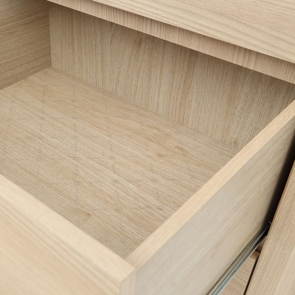 일린 옷 서랍장 드레스룸 광폭 와이드 수납장 1200x500x895mm, 3단, 네추럴