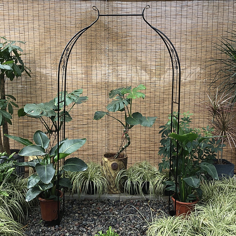 장미지지대 가든 아치형 장미아치 오벨리스크 지지대 가드닝 게이트 꽃 덩쿨 프레임 - 상세 이미지 3