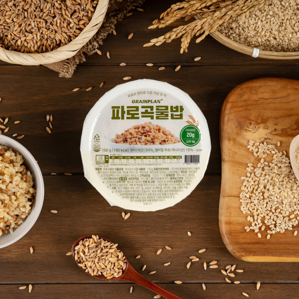 그레인플랜 잡곡밥 저당밥 현미밥 통곡물밥 파로곡물밥 150g, 6개 - 상세 이미지 4