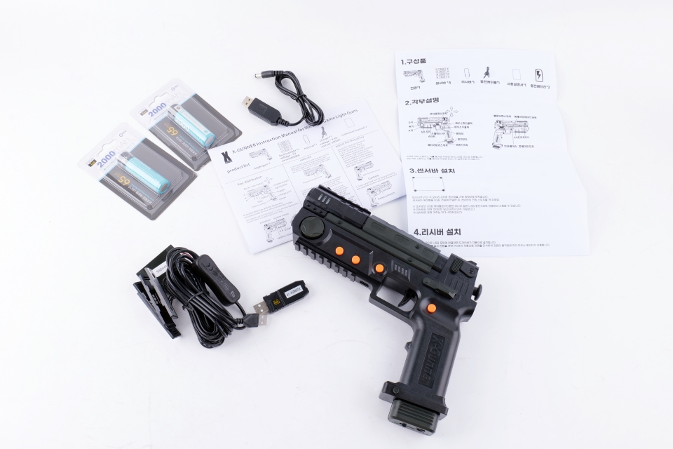 엑스거너(X-GUNNER) 무선 라이트건 PC용 건콘 - 상세 이미지 4