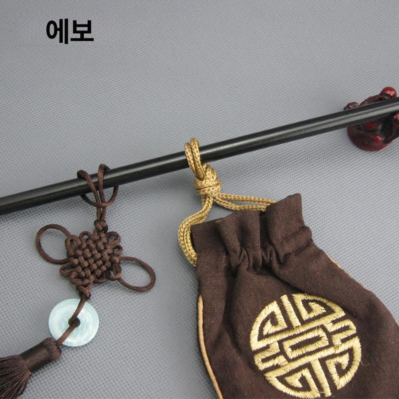 옛날식 수제 파이프 대형 용봉관 건담배 담뱃대 곰방대 총길이 30cm-C형 필터 다용도 - 상세 이미지 4