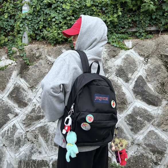 잔스포츠 슈퍼브레이크 백팩 블랙 가방