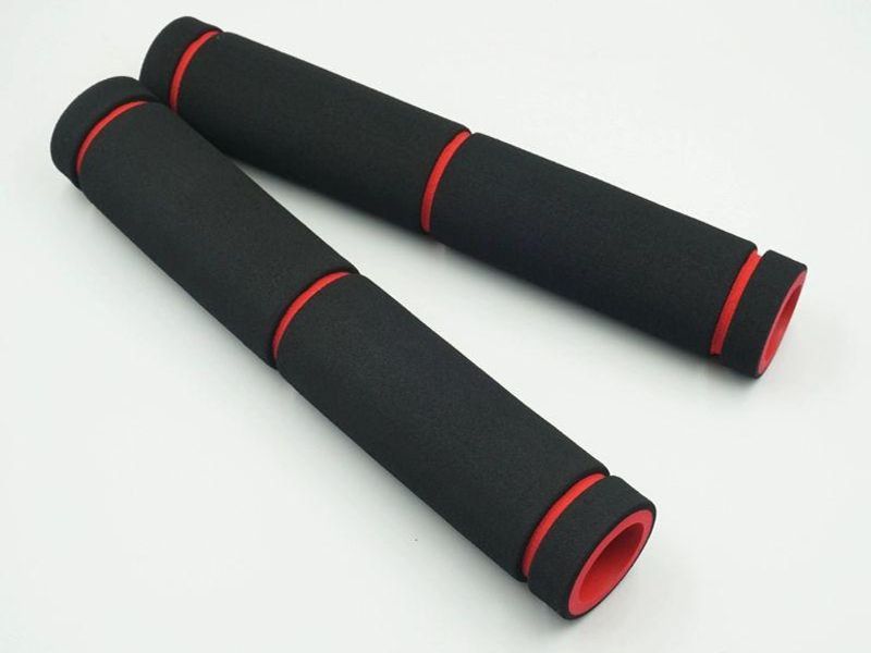 덤벨바벨 턱걸이 미끄럼방지 덤벨 바벨 가로바폼 가정용 230MM 단봉 폴리에스터x3개 C - 상품 이미지