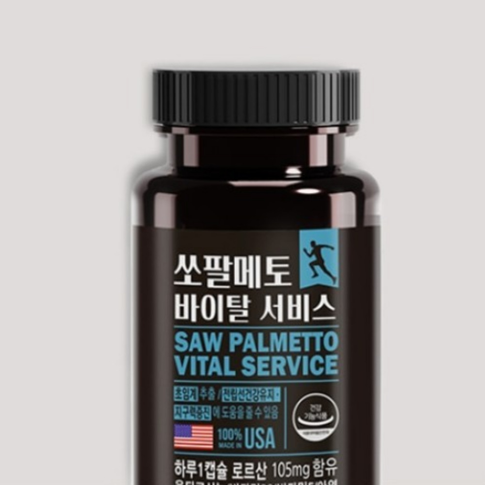 동신헬스케어 쏘팔메토 바이탈 강직도 전립선 골드 프리미엄 약2개월 60캡슐, 2개 - 상세 이미지 5