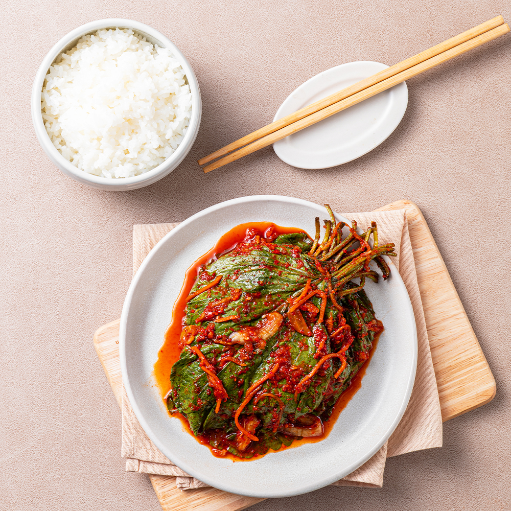 국내산 깻잎으로 만든 전라도식 깻잎김치 500g