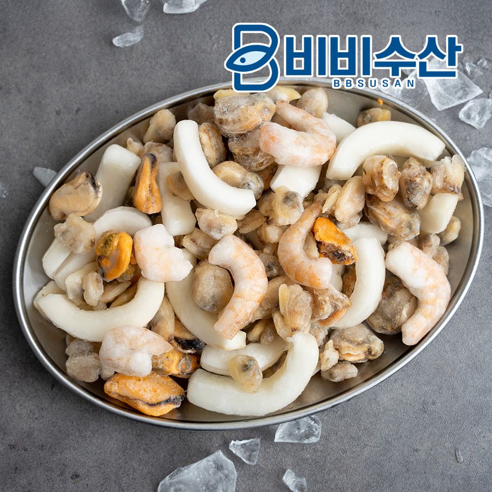 해물모듬 5종 믹스 2팩 가격 비교 비비수산 해물모듬 5종 믹스 2팩