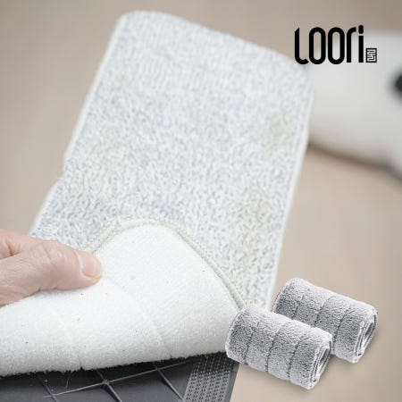 물걸레 청소기 리필패드2p 루리 프리미엄 바닥 청소 극세사 밀대 스프레이 (BSW-400)