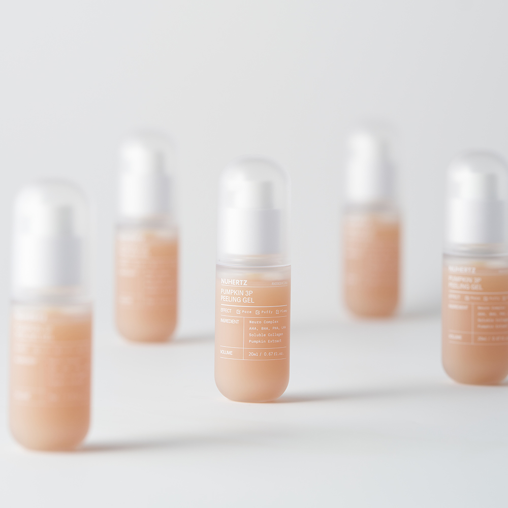누헤르츠(NUHERTZ) 호박 펌킨 3P 붓기 블랙헤드 케어 필링젤 20ml - 상세 이미지 2