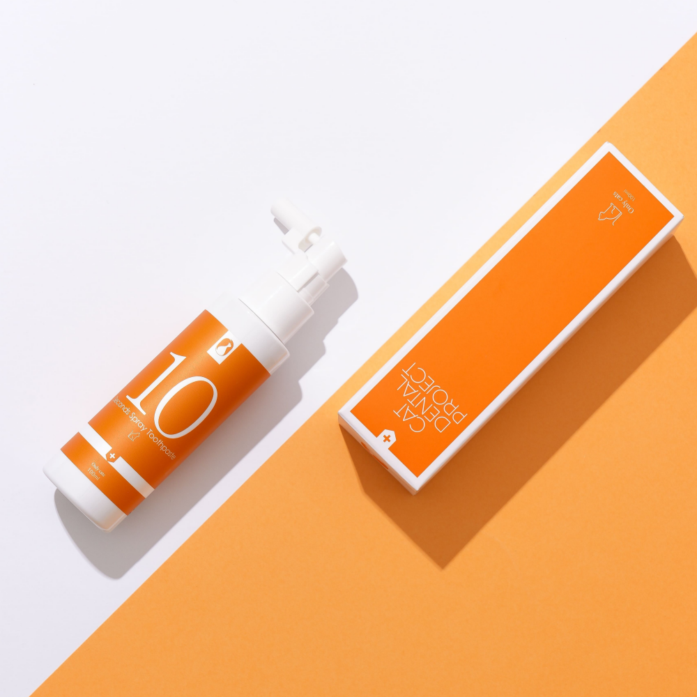 캣디피 고양이 뿌리는 치약 스프레이 CATDP 텐스치약 100ml 치석제거제 치은염 구내염 입냄새 치석 양치질 잇몸