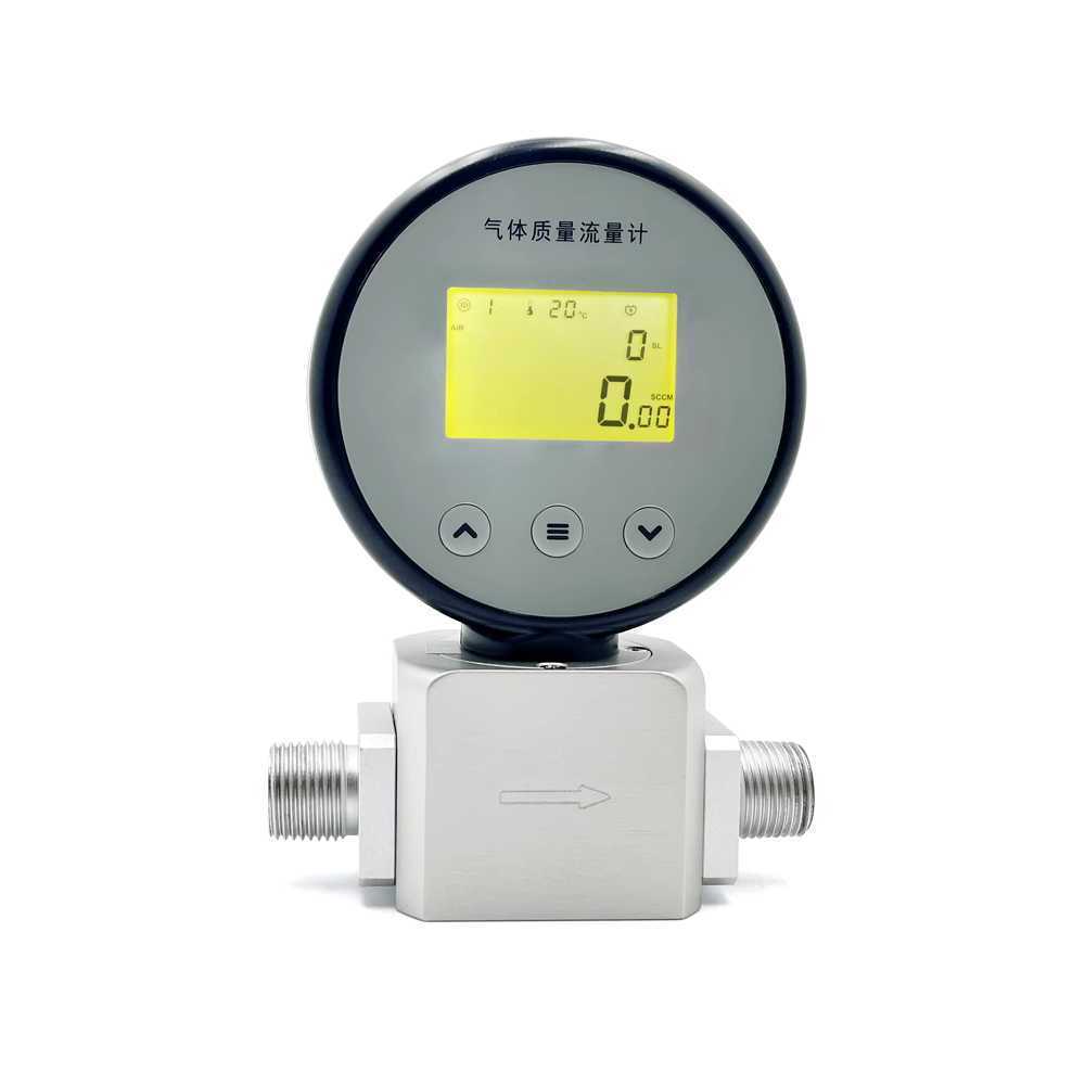 가스 질량 유량계 산업용 가스 흐름 정밀 측정 장비 AMS2106-50mL CO2 - 상품 이미지