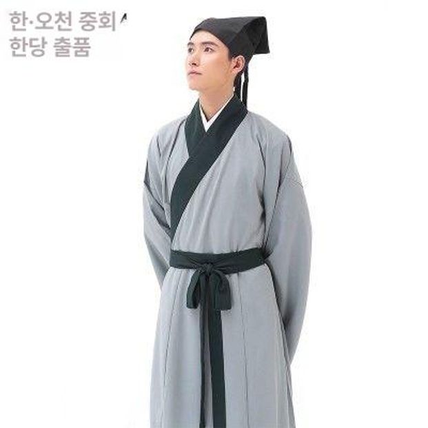 선비 무대 의상 빅사이즈 사극 곤룡포 도령 조선시대 디자인블랙 신장 180 - 상세 이미지 3