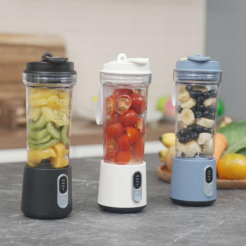 루카 미니믹서기 휴대용 블렌더 500ml 스무디 이유식 캠핑 주방