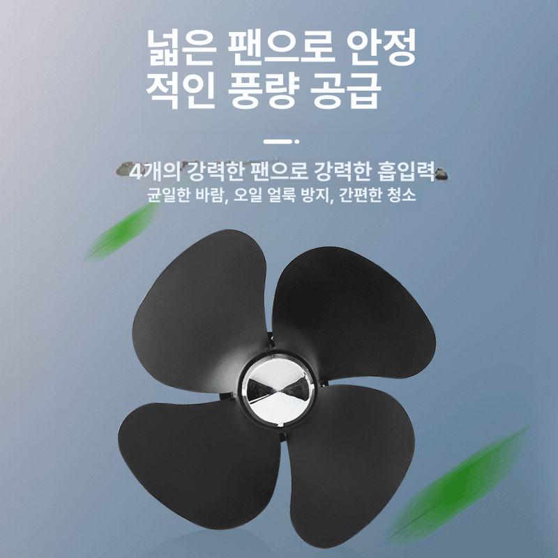 소음 없는 업소 원룸 조용한 리모컨 거실 자취방 저선풍기 시원한 키다리 10인치 코퍼모터 방우 루버 - 상세 이미지 5
