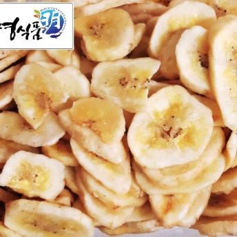명식품본사 바나나칩 대포장 건과일 바삭하고 고소한 에너지원 영양간식 1kg, 1개 이미지 7