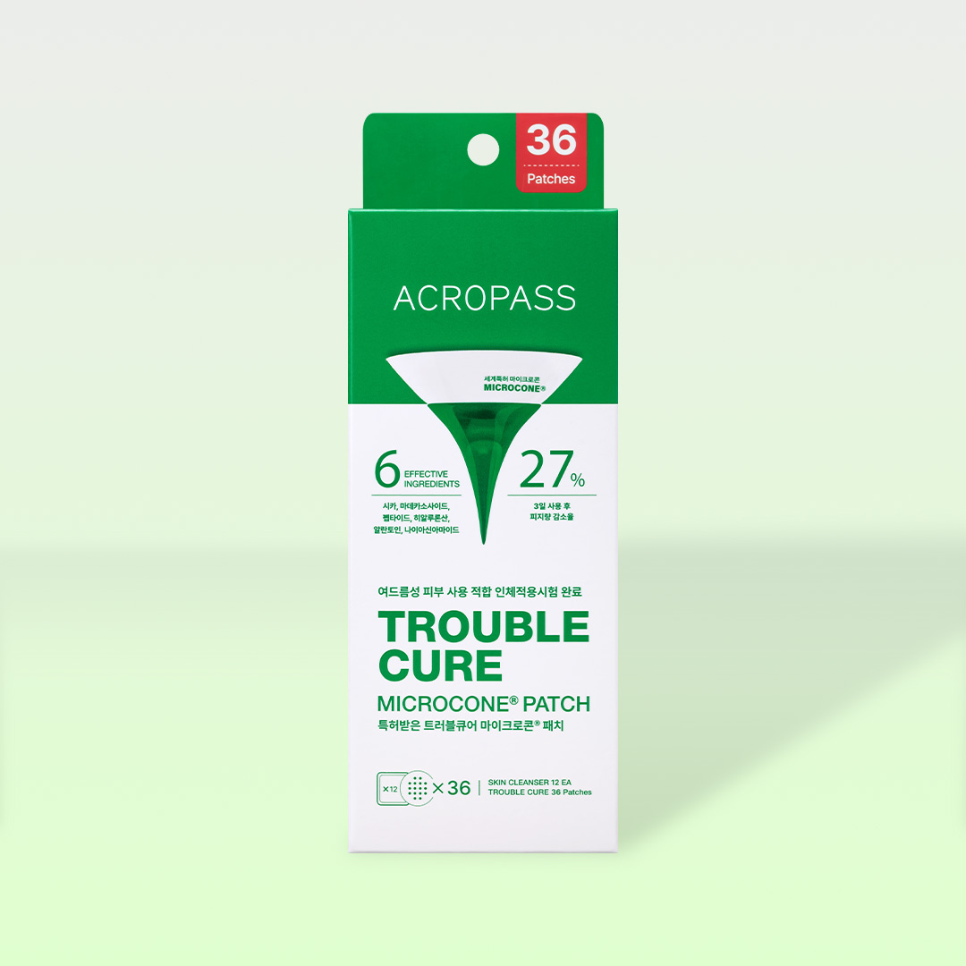트러블큐어 메가팩 / 대용량 여드름성 피부사용적합 패치 / 36패치+스킨클렌저 12매 제품 이미지