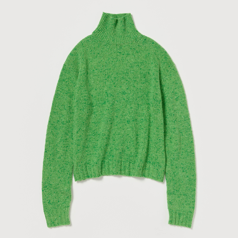 오라리 우먼즈 니트 CASHMERE MELANGE KNIT TURTLE 25FW - 상세 이미지 4