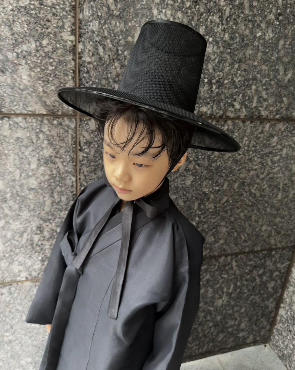 갓 전통 양반갓 케데헌 진우 저승이 저승사자 코스튬 한복 추석 할로윈 - 상세 이미지 5