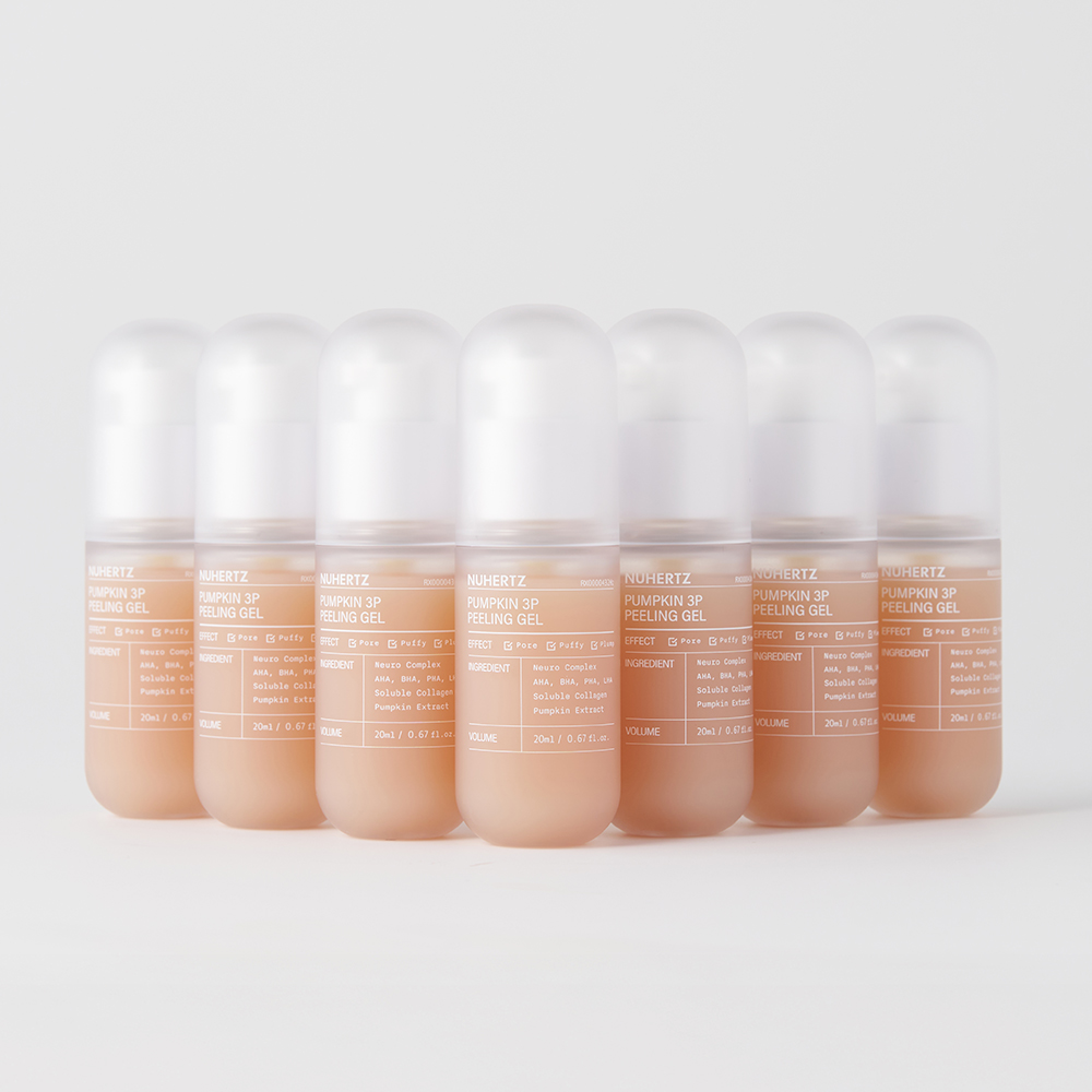 누헤르츠(NUHERTZ) 호박 펌킨 3P 붓기 블랙헤드 케어 필링젤 20ml - 상세 이미지 4