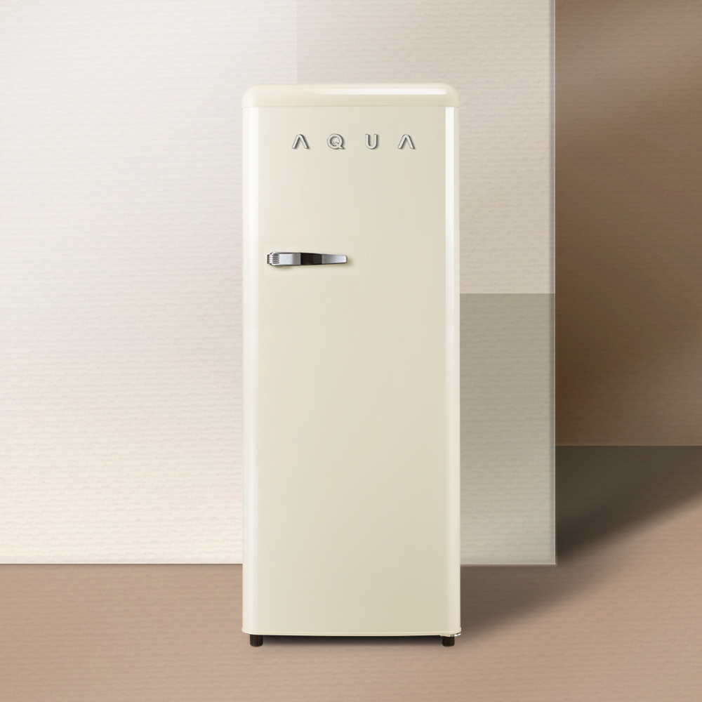 하이얼 산요 아쿠아 미니 스탠드형 레트로 김치냉장고 ARK133MNI 120L