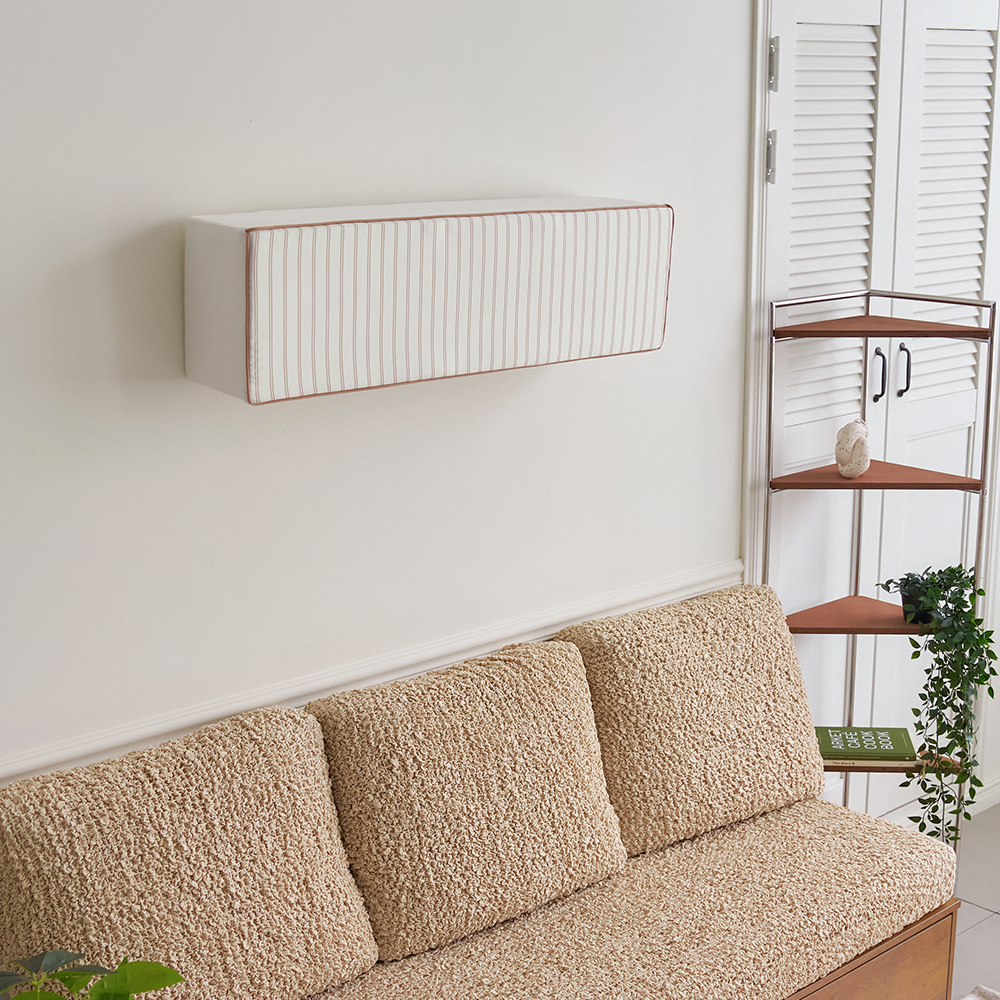 투인원 에어컨커버 에어스판 솔티 가리개 스탠드 원형일반 벽걸이 SS 세트