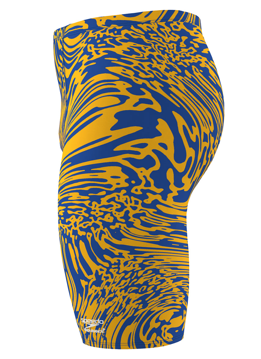스피도 남성 하이드로캐즘 재머 5부 수영복 Team Royal Blue/Gold, 30 - 상세 이미지 2