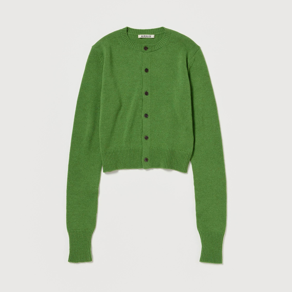 오라리 우먼즈 가디건 LIGHT CASHMERE KNIT CREW-NECK CARDIGAN 25FW - 상세 이미지 5